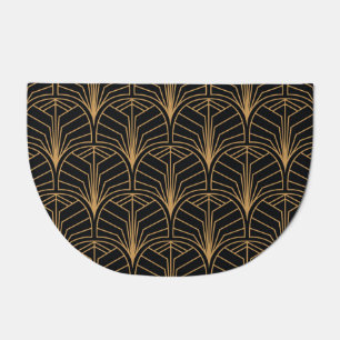 Art Deco, vintage minimalistic pattern. Doormat