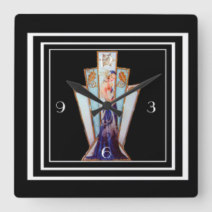 ART DECO WALL CLOCK