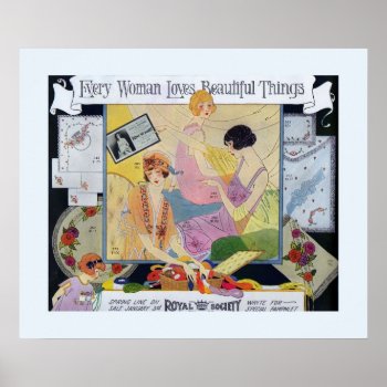 Art Deco Wall Poster by Vintage_Obsession at Zazzle