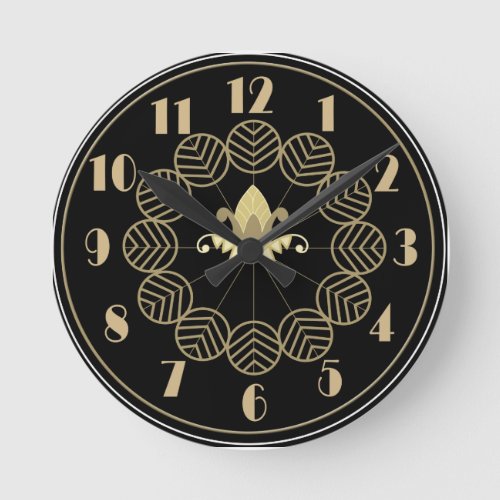 Art Deco Wallclock