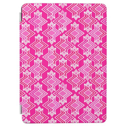 Art Deco Wallpaper Pattern Fuchsia Pink iPad Air Cover