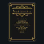 ART DECO wedding or party  invite print card<br><div class="desc">ART DECO Gatsby  wedding or party  invite  print</div>