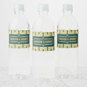 Art Party Water Bottle Labels | Zazzle