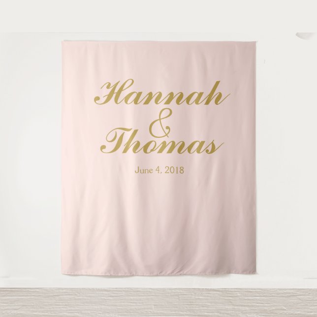 Art deco welcome wedding photo booth back drop (Front)