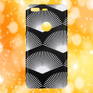 Art Deco White Fan Black Uncommon Google Pixel Case