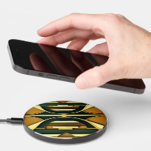 Art Deco Wireless Charger