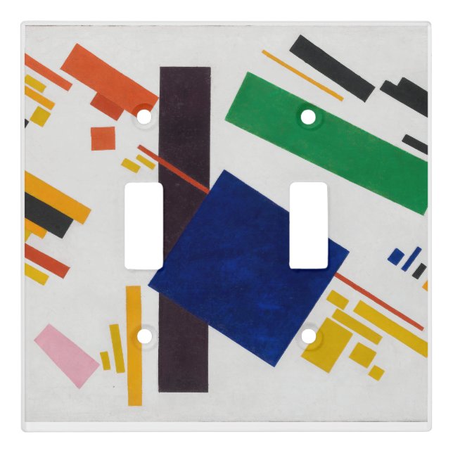 Art Decor Glass Light Switch Cover (Front)