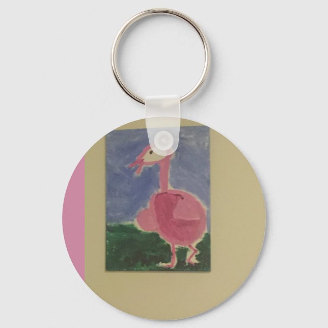 Art design bird keychain (Front)