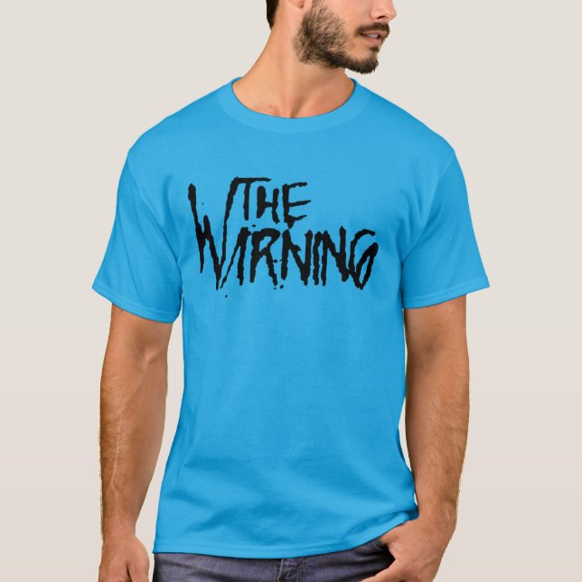 art design of warning T-Shirt (Front)