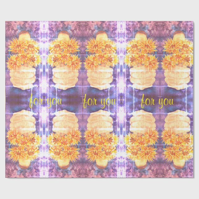 Art Design wrapping paper For you (Flat)