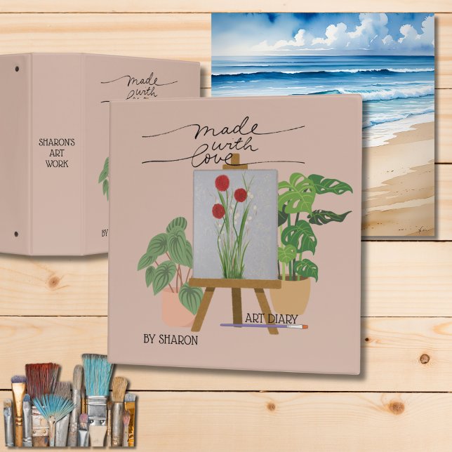 ART DIARY  3 RING BINDER (Creator Uploaded)