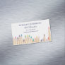 Art Director Artist Studio Gallery Colored Pencils Business Card Magnet
