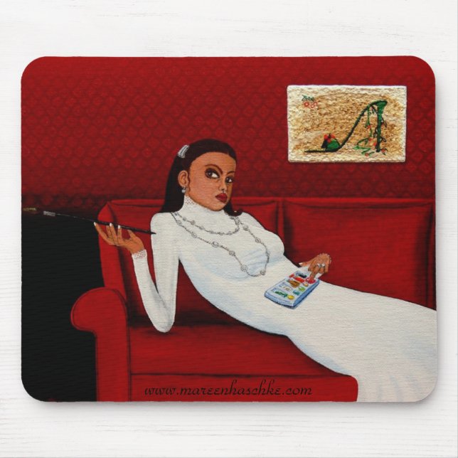 "Art Diva" Mouse Pad (Front)