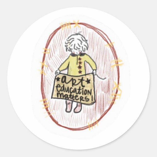 Art Education Matters Sticker (Front)
