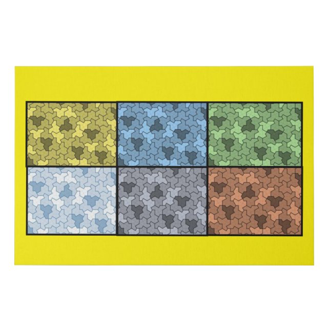 ART Einstein tiling faux canvas art print (Front)