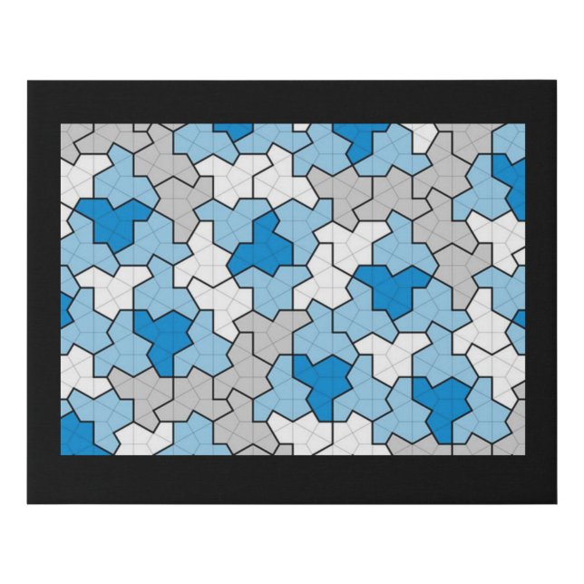 ART "Einstein" tiling Faux Canvas Print (Front)