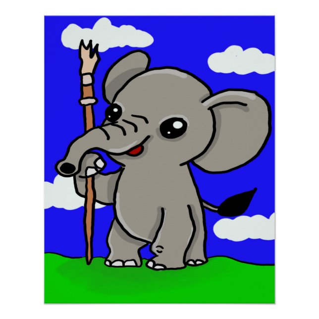 art elephant poster (Front)