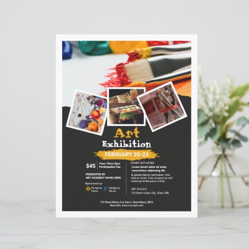 Art Event Flyer Template