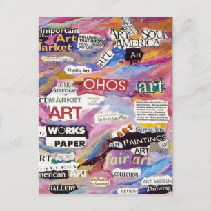 Art Event postcard