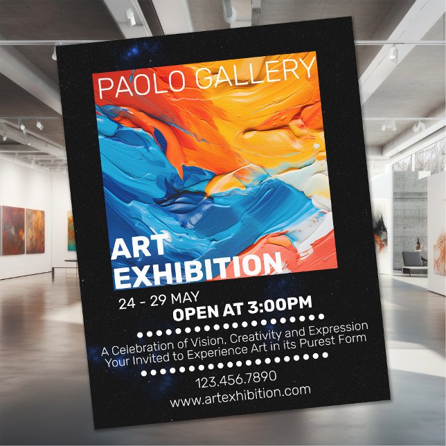 Art Exhibition Flyer (Creator Uploaded)