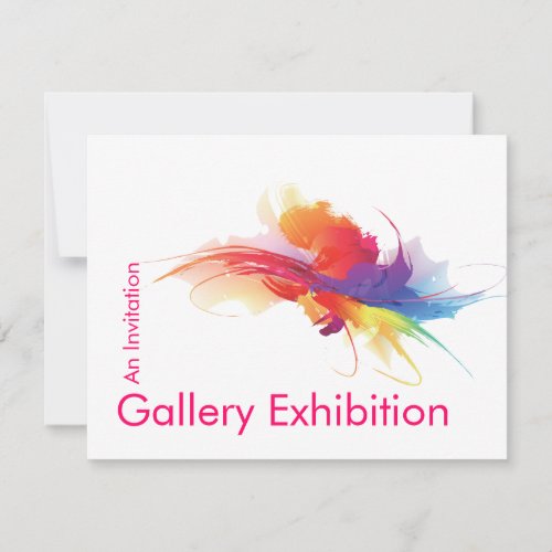 Art Exhibition Invite