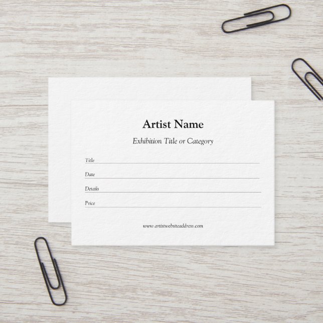 Custom Hair Tie Display Cards - Jewelry Packaging Tags For Small Business (50 Pack)