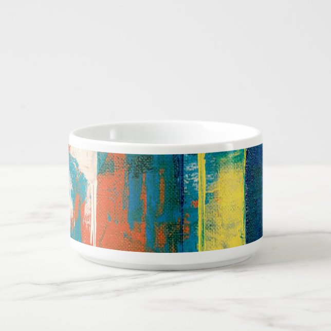 Art Expressionism Chili Bowl (Center)