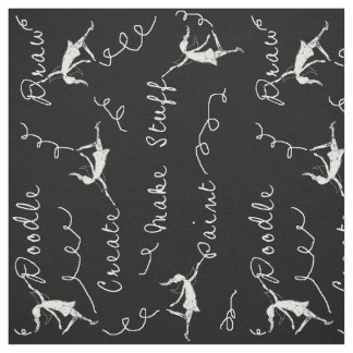 Art Fairies At Work Fabric