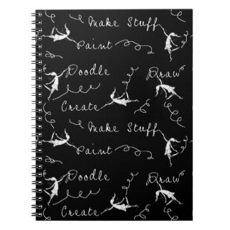 Art Fairies At Work Notebook