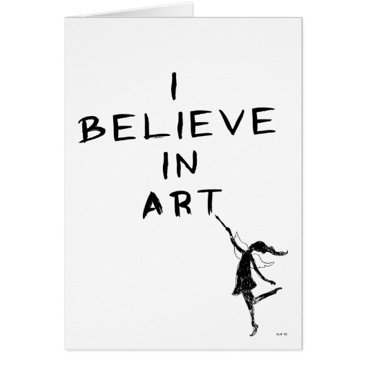 Art Fairy: I Believe In Art (Front)