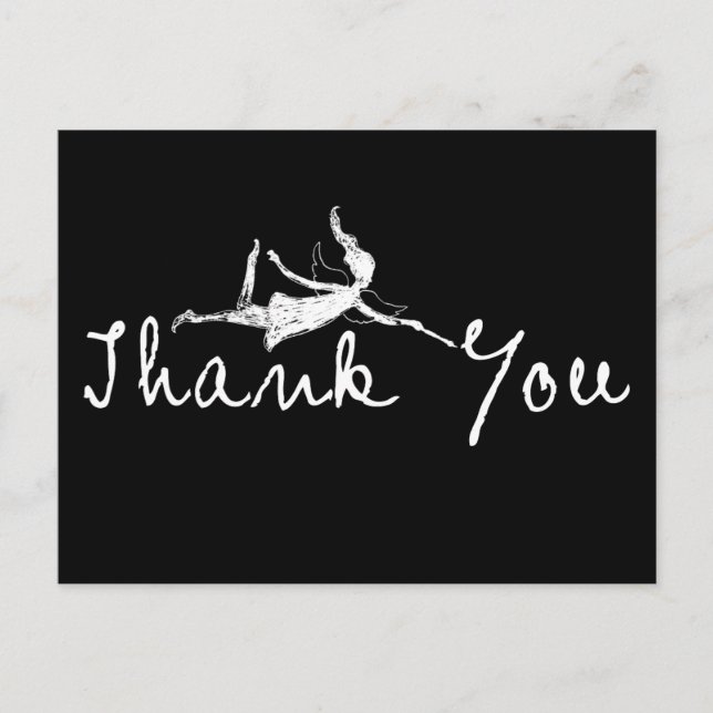 Art Fairy: Thank You Postcard (Front)