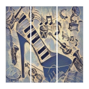 art fantasy with musical instruments