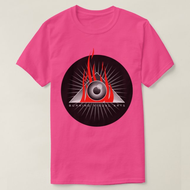 Art Flames T-Shirt (Design Front)