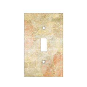 art floral grunge background pattern light switch cover
