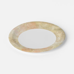 art floral grunge background pattern paper plates