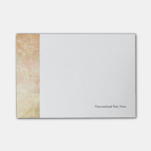 art floral grunge background pattern post-it notes