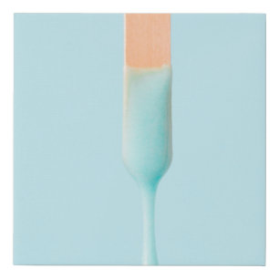 Art for a wax studio- faux canvas print