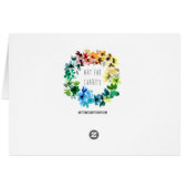 art for charity card (Back Horizontal)