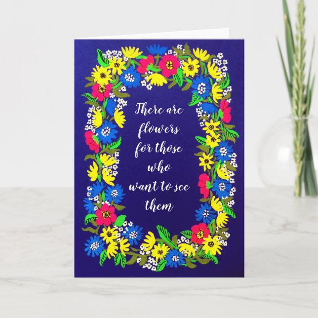 art for charity greeting card (Front)