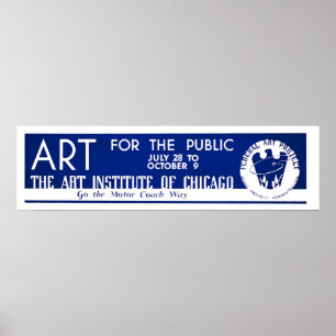 Art for the Public  - WPA Poster -