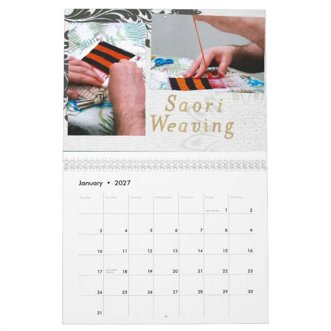 Art for Wellness Calendar (Jan 2027)