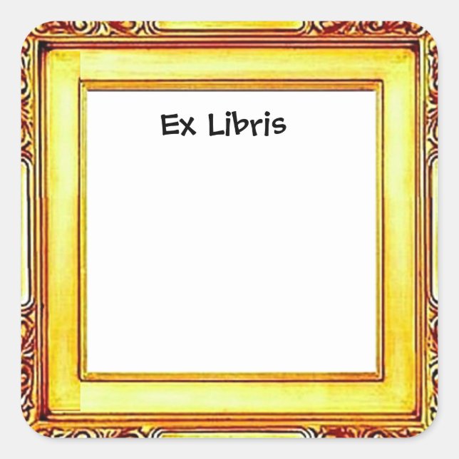 Art Frame, Ex Libris, Book Plate (Front)
