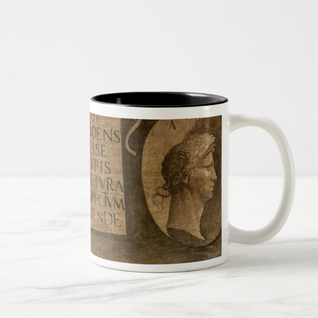 Art, from 'The Liberal Arts' cycle (fresco) Two-Tone Coffee Mug (Right)