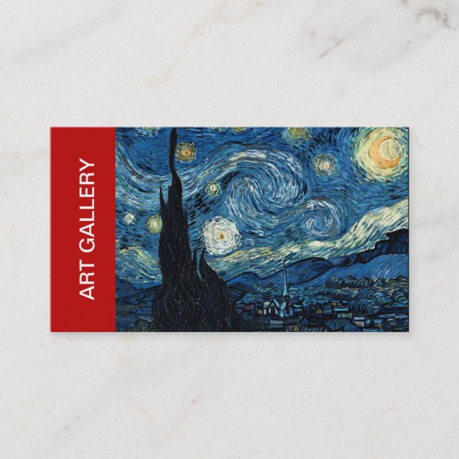 Art Gallery Business Cards (Front)