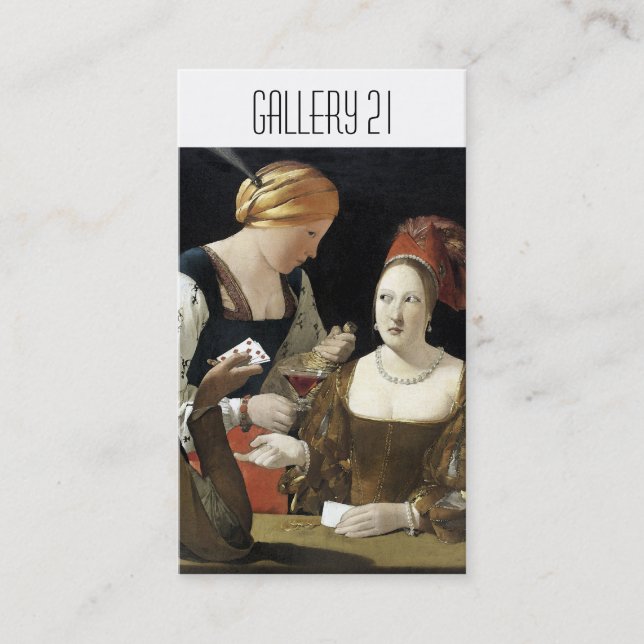 Art Gallery Business Cards (Front)