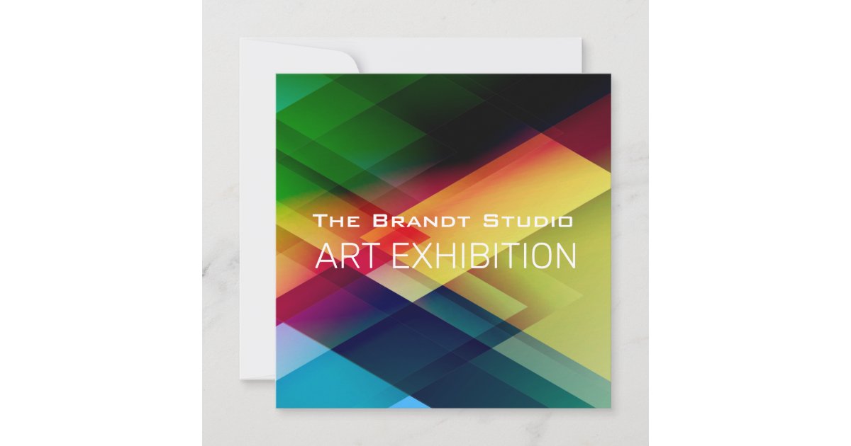 Art Gallery Invitation | Zazzle