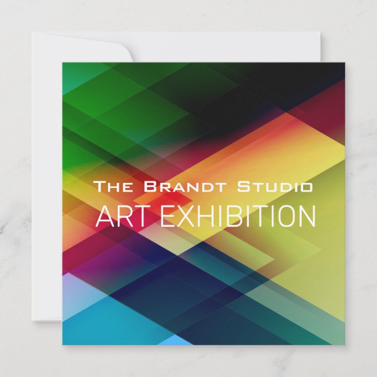 Art Gallery Invitation | Zazzle