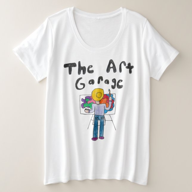 Art Garage Contest Winner 2025 Loose-fit TShirt (Design Front)