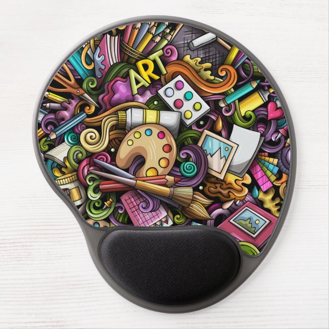 Art  gel mouse pad (Front)