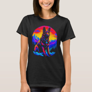 Art German Shepherd Dog T-Shirt